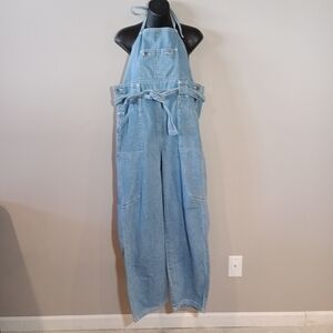 Sostanza workwear 90s vintage y2k barrel leg overalls 100% Cotton Size M